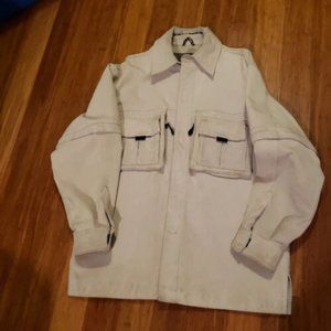 Men's Suede Jacket - Medium